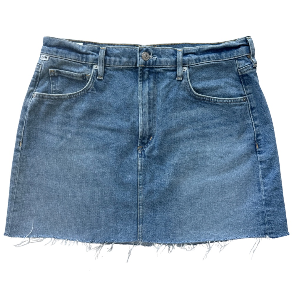 [Never Worn] Citizens Of Humanity Blue Denim Skirt